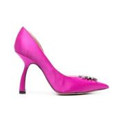 Piferi Ursula Satinpumps Pink, Dam