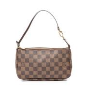 Louis Vuitton Vintage Pre-owned Tyg handvskor Brown, Dam