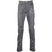 Purple Brand Slitna Slim Fit Jeans Gray, Herr