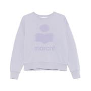 Isabel Marant Étoile Lila Crew Neck Sweatshirt Purple, Dam