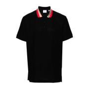 Burberry Polo Shirts Black, Herr