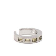 Tom Wood Silver Stenring Gray, Herr