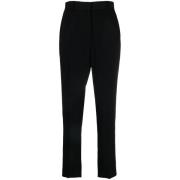 MM6 Maison Margiela Slim-fit Trousers Black, Dam