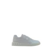 Valentino Garavani Studded Läder Sneakers White, Herr