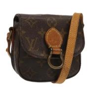 Louis Vuitton Vintage Pre-owned Canvas louis-vuitton-vskor Brown, Dam