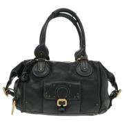 Chloé Pre-owned Pre-owned Laeder handvskor Black, Dam