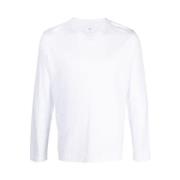 Fedeli Ekologisk Långärmad T-shirt i Bomull White, Herr