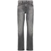 7 For All Mankind Slim Fit Grå Denim Jeans Gray, Herr