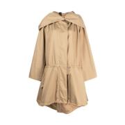 Niccolò Pasqualetti Rain Jackets Beige, Dam