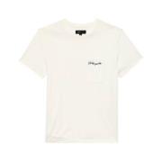 Purple Brand Bomull Logo Print Crew Neck T-shirt White, Herr