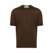 Goes Botanical Botanisk Brun Ull T-shirt Brown, Herr