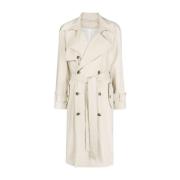 The Mannei Beige Trench Coat Beige, Dam