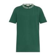 Moncler T-shirt med logotyp Green, Herr