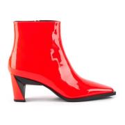 United Nude Poly Bootie Mid Red, Dam