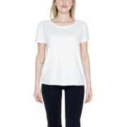 Street One Dam Viskos T-shirt Vår/Sommar Kollektion White, Dam