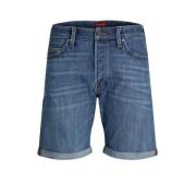 Jack & Jones Blå Bomullsshorts Vår/Sommarkollektion Blue, Herr