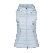 Moncler Ärmelös Glygos Väst för kvinnor Blue, Dam