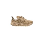 Hoka One One Clifton löparskor i Ecru färg Beige, Dam