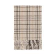 Burberry Check Cashmere Scarf Multicolor, Herr