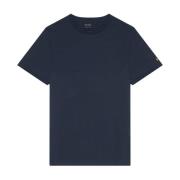 Lyle & Scott SS T-shirts Ottoman Tipped T-shirt Blue, Herr