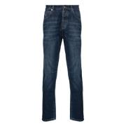 Brunello Cucinelli Jeansbyxor med Stil C1468 Blue, Herr