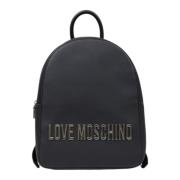 Love Moschino Vår/Sommar Damryggsäckssamling Gray, Dam