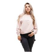 Guess Python Triangle Sweater Rosa Pink, Dam