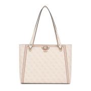 Guess Nolana Sml Girlfrien Axelväska Sand Pink, Dam