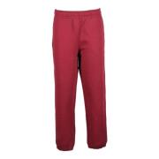 Trussardi Bomulls Casual Byxor Red, Dam