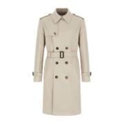 Burberry Stilig Trenchcoat för Män Beige, Herr