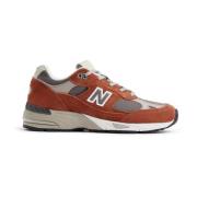 New Balance Sequoia Sneakers Tillverkade i Storbritannien Brown, Dam