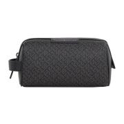 Tommy Hilfiger Svart Monogram Toalettväska Black, Herr