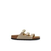 Birkenstock Tofflor Florida BS Beige, Dam