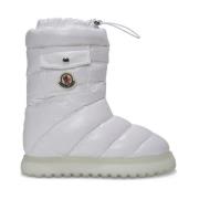 Moncler Gaia Fick Snö Stövlar - Vit, Vattentät, Fylld med dun White, D...