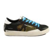 Crime London Stiliga Sneakers med Gummisula Multicolor, Herr