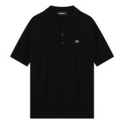 Dsquared2 Polo Kortärmad Black, Herr