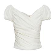 Cult Gaia Top Helene White, Dam