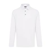 Kiton Bomull Kashmir Polotröja Vit White, Herr