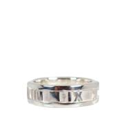 Tiffany & Co. Pre-owned Pre-owned Silver ringar Gray, Dam