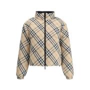 Burberry Vändbar Quiltad Jacka Multicolor, Dam