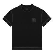 Givenchy Kortärmad T-shirt med rund hals Black, Herr