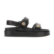 Tory Burch Stiliga Sandaler för Sommaren Black, Dam