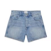 Anine Bing Bleached Blue Denim Shorts & Knickers Blue, Dam