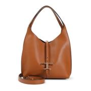 Tod's Brun Shopper Väska Lyxigt Design Brown, Dam