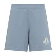 Givenchy Grå Bermuda Shorts Modern Stil Blue, Herr