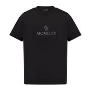 Moncler T-shirt med logotyp Black, Herr