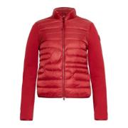 Moncler Kofta med duninsats Red, Dam