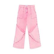 The Attico Rosa Jeans med Fickor Pink, Dam