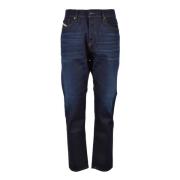 Diesel Stretchiga Bomullsblandade Jeans Blue, Herr