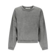 Acne Studios Casual Sweatshirt för vardagsbruk Gray, Dam